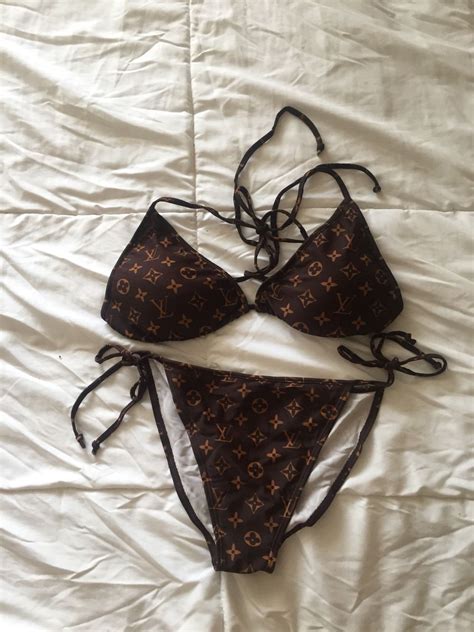 louis vuitton bikini dupe